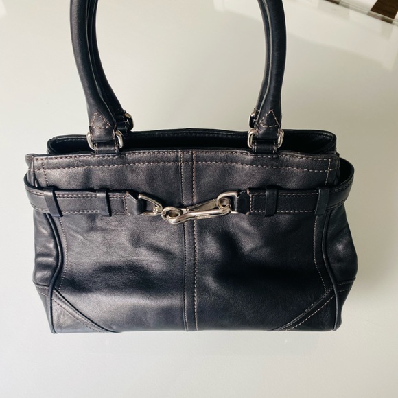 Vintage Coach leather shoulder bag - Picture 5 of 7